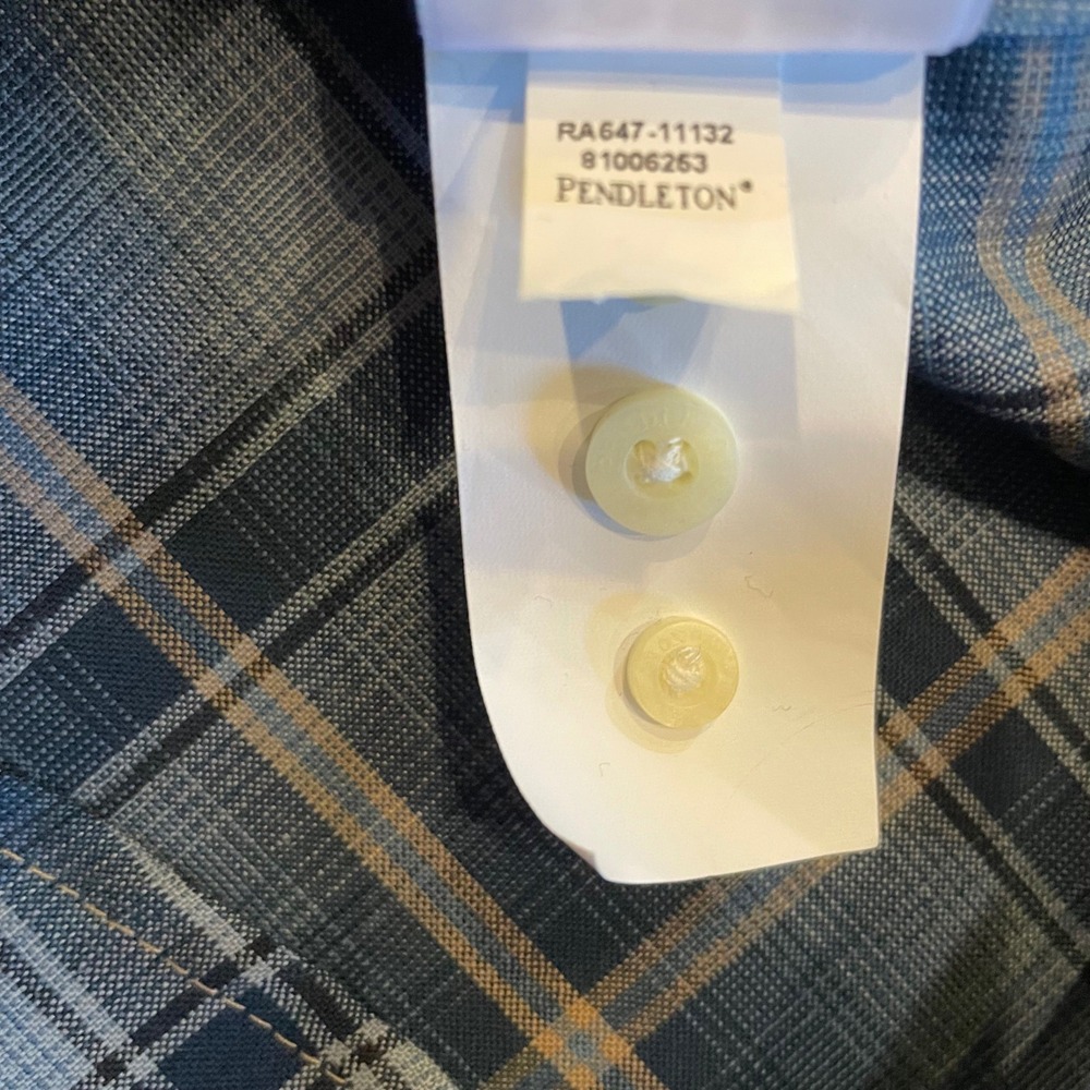 Pendleton Sir Pendleton Plaid Button Down Shirt M… - image 7